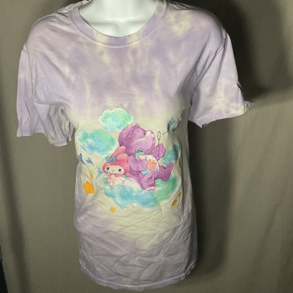 My Melody and Care Bears Glitter T-Shirt - Picture 1 of 7